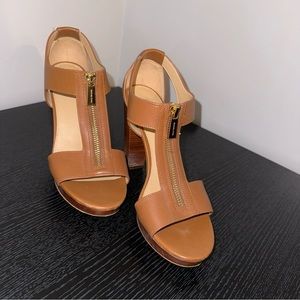 Michael Kors Berkley T-Strap Platform Dress Sandals